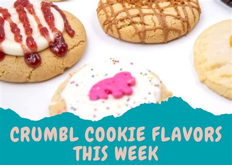What time on sunday does crumbl announce new flavors - Launched in 2017 by cousins McGowan and Sawyer Hemsley, Crumbl Cookies offers five weekly flavors: three new and two signature. Fans eagerly anticipate "flavor drops" each Sunday on the brand’s ...